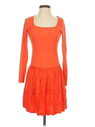 Pre-owned Sundry Casual Dress In Orange