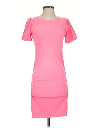 Pre-owned Sundry Casual Dress In Pink