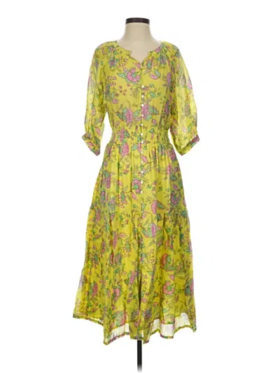 Pre-owned Sundry Casual Dress In Yellow
