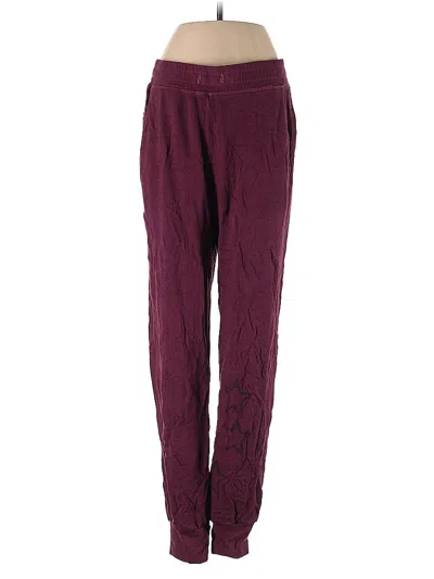 Pre-owned Sundry Casual Pants In Burgundy