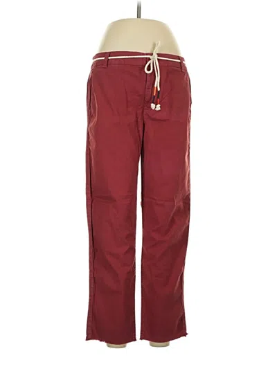 Pre-owned Sundry Casual Pants In Burgundy