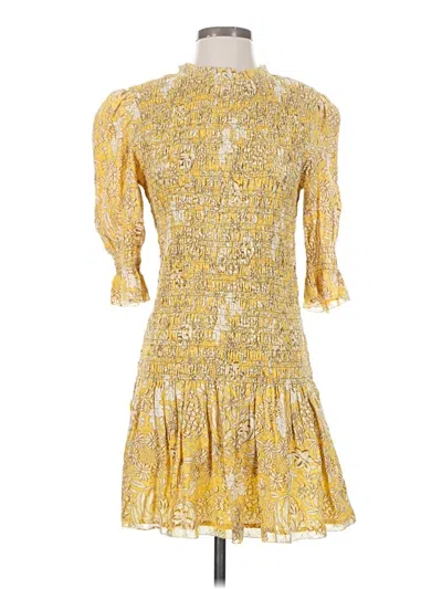 Pre-owned Sundry Cocktail Dress In Yellow