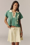 Sundry Drawstring Mini Skirt