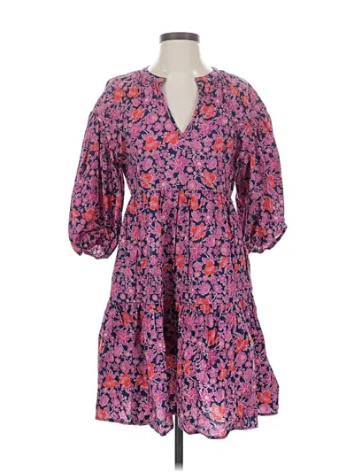 Pre-owned Sundry For Evereve Casual Dress In Purple
