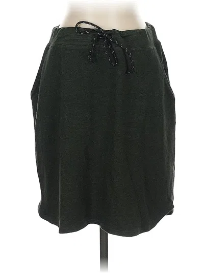 Pre-owned Sundry For Evereve Casual Skirt In Green