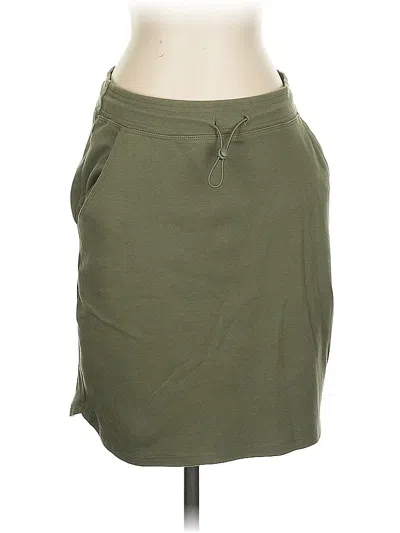 Pre-owned Sundry For Evereve Casual Skirt In Green