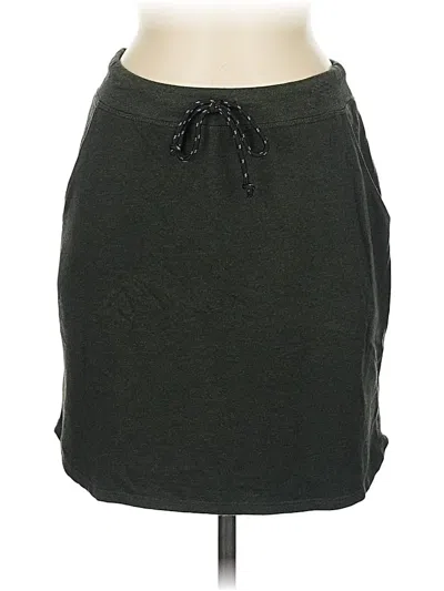 Pre-owned Sundry For Evereve Casual Skirt In Green