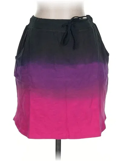 Pre-owned Sundry For Evereve Casual Skirt In Purple