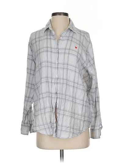 Pre-owned Sundry For Evereve Long Sleeve Button Down Shirt
