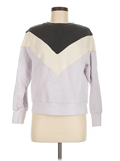 Pre-owned Sundry For Evereve Sweatshirt In Purple
