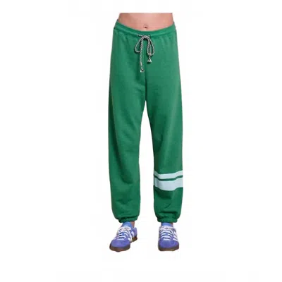Sundry Garden Stripe Sweatpants In Green In Multi