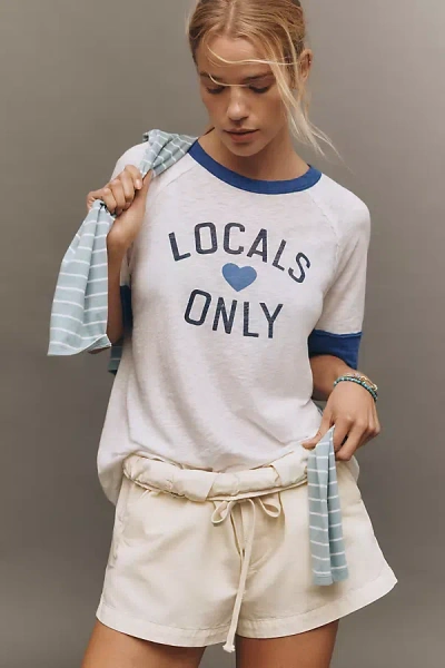 Sundry Graphic Boyfriend Tee In White