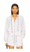 Sundry Horizon Zip Hoodie In 灰色