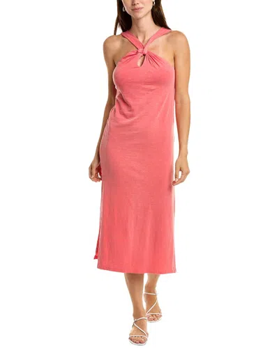 Sundry Keyhole Maxi Dress In Pink