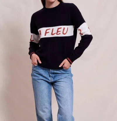 Sundry La Fleur Sweater In Blue
