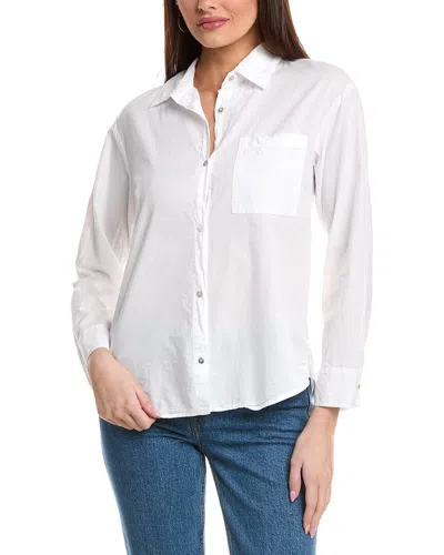 Sundry Le Soleil Button-down Shirt In White
