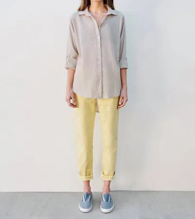Sundry Live Love Oversized Shirt In Mist In Grey
