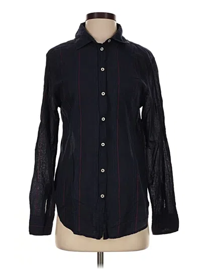 Pre-owned Sundry Long Sleeve Button Down Shirt In Black