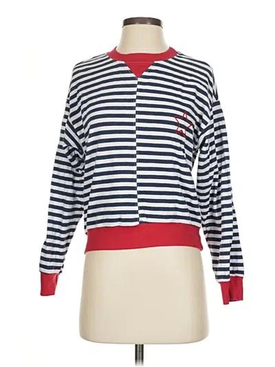 Pre-owned Sundry Long Sleeve Polo Shirt In Red