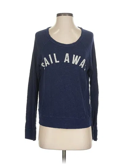 Pre-owned Sundry Long Sleeve T-shirt In Blue