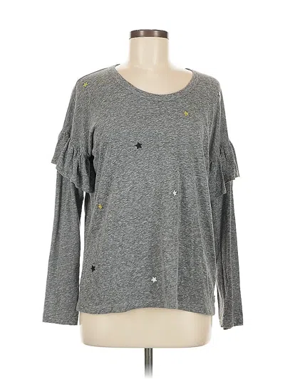Pre-owned Sundry Long Sleeve T-shirt In Gray
