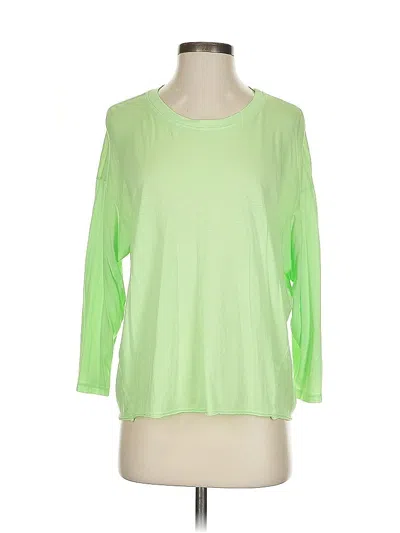 Pre-owned Sundry Long Sleeve T-shirt In Green