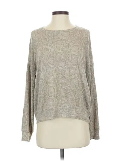 Pre-owned Sundry Long Sleeve T-shirt In Silver