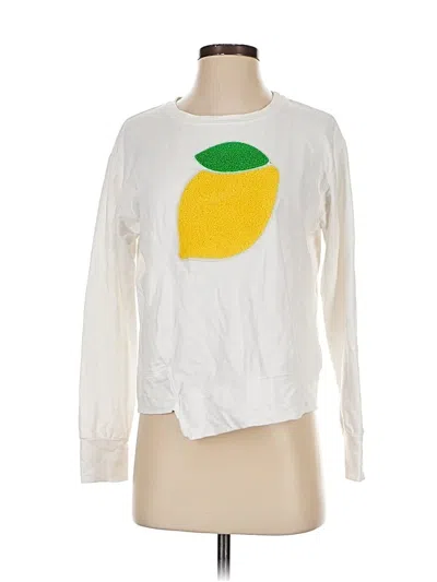 Pre-owned Sundry Long Sleeve T-shirt In White