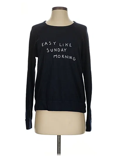 Pre-owned Sundry Long Sleeve T-shirt In Blue