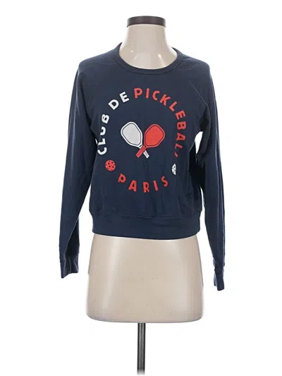 Sundry Long Sleeve T-shirt In Blue