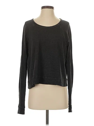 Pre-owned Sundry Long Sleeve T-shirt In Gray