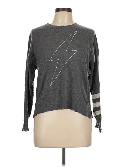 Pre-owned Sundry Long Sleeve T-shirt In Gray