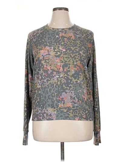 Pre-owned Sundry Long Sleeve T-shirt In Gray