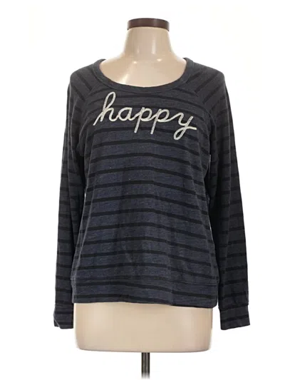 Pre-owned Sundry Long Sleeve T-shirt In Gray