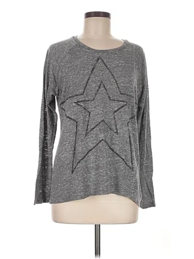 Pre-owned Sundry Long Sleeve T-shirt In Gray