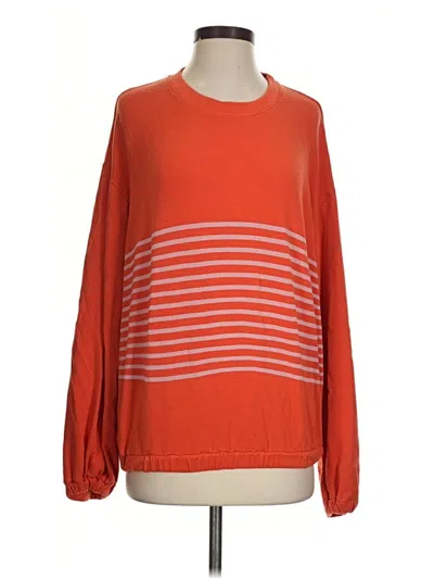 Pre-owned Sundry Long Sleeve T-shirt In Orange