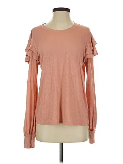Pre-owned Sundry Long Sleeve T-shirt In Pink