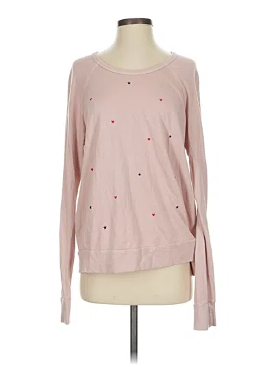 Pre-owned Sundry Long Sleeve T-shirt In Pink