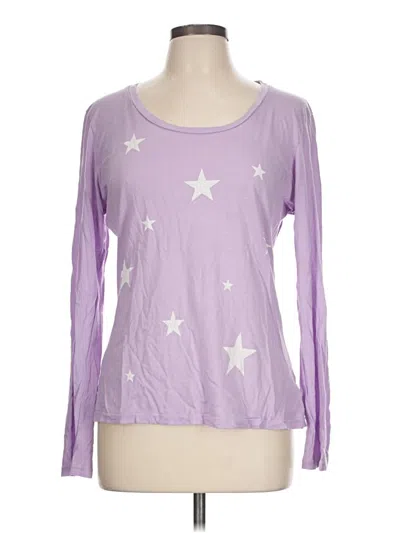 Pre-owned Sundry Long Sleeve T-shirt In Purple