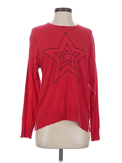 Pre-owned Sundry Long Sleeve T-shirt In Red