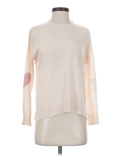 Pre-owned Sundry Long Sleeve Turtleneck In Ivory