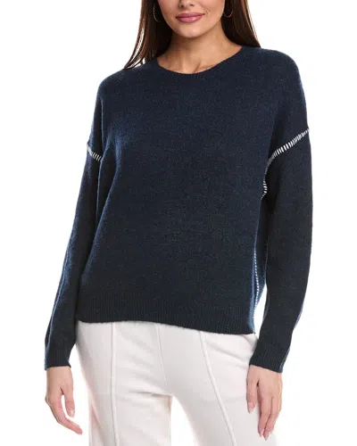 Sundry Oversized Wool-blend Sweater In Blue