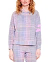Sundry Plaid Hoodie In Multi