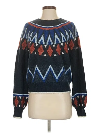 Pre-owned Sundry Pullover Sweater In Blue