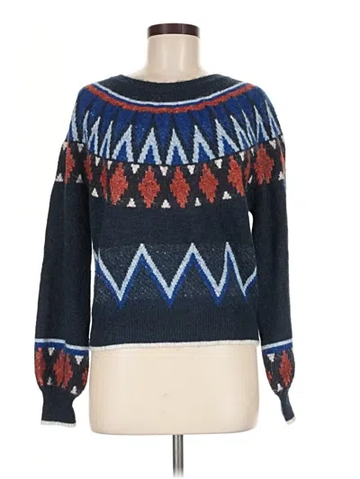 Pre-owned Sundry Pullover Sweater In Blue