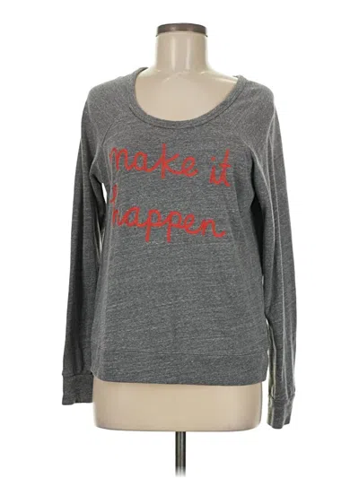 Pre-owned Sundry Pullover Sweater In Gray