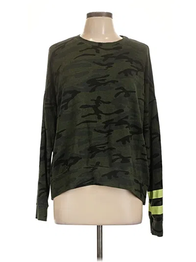 Pre-owned Sundry Pullover Sweater In Green