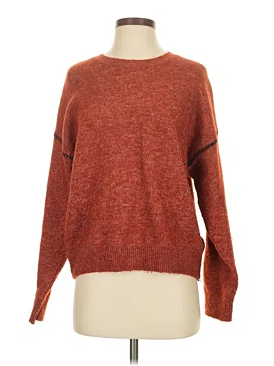 Pre-owned Sundry Pullover Sweater In Orange