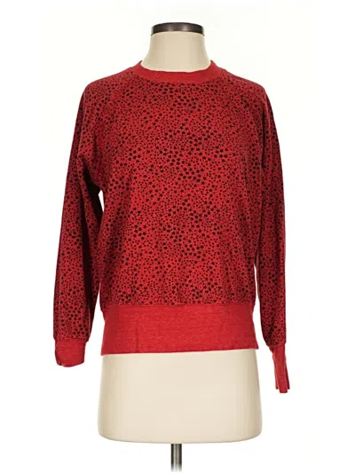 Pre-owned Sundry Pullover Sweater In Red