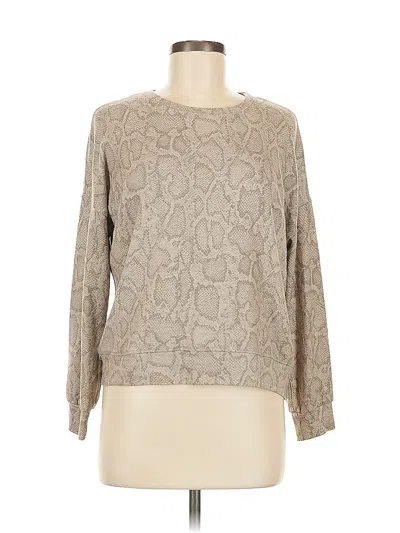 Pre-owned Sundry Pullover Sweater In Tan